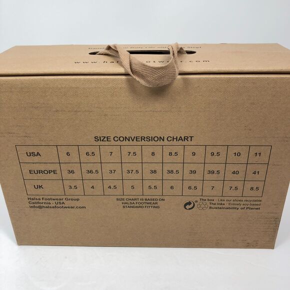 NEW OpBx Halsa Sandals 8.5 Clara Leather Mid Wedge Heels Shoes Ankle Strap Black - Picture 12 of 12